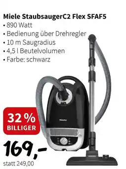 Der Grissemann Miele staubsaugerc2 flex sfaf5 Angebot