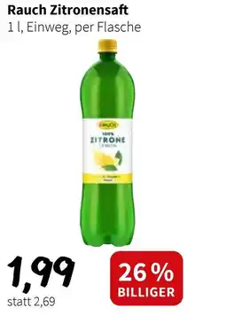 Der Grissemann Rauch Zitronensaft Angebot