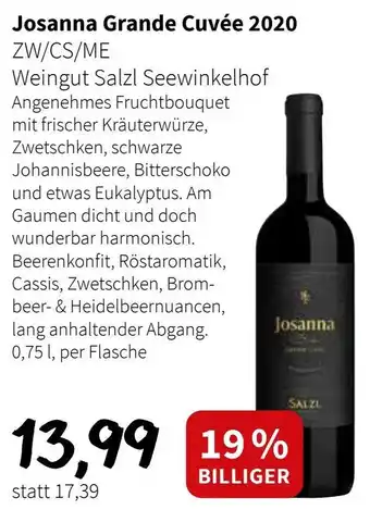 Der Grissemann Josanna grande cuvée 2020 Angebot