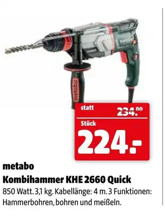 Der Grissemann Kombihammer khe 2660 quick Angebot