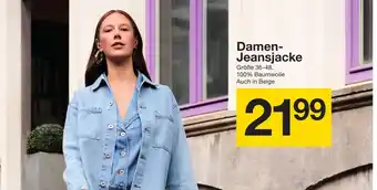 Zeeman Damen- Jeansjacke Angebot