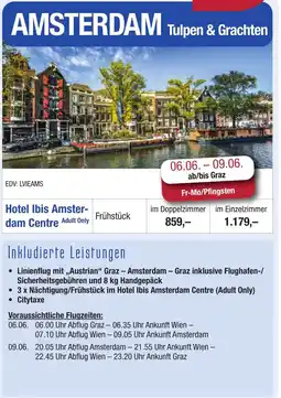 Springer Reisen AMSTERDAM Angebot