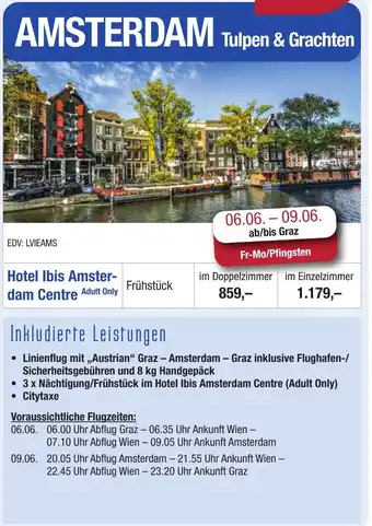 Springer Reisen AMSTERDAM Angebot