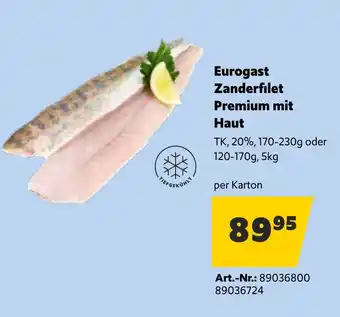 Landmarkt Eurogast Zanderfilet Premium mit Angebot