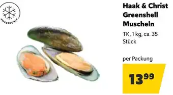 Landmarkt Haak & christ greenshell muscheln Angebot