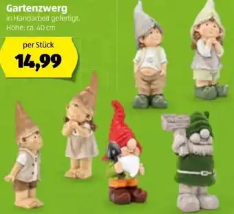 Hofer Gartenzwerg 40 cm Angebot