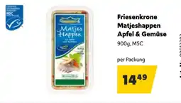 Landmarkt Friesenkrone matjeshappen apfel & gemüse Angebot