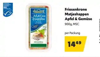 Landmarkt Friesenkrone matjeshappen apfel & gemüse Angebot