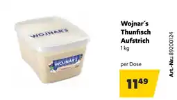 Landmarkt Wojnar's thunfisch aufstrich Angebot