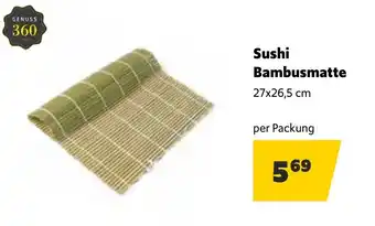 Landmarkt Sushi Bambusmatte Angebot