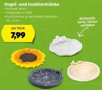 Hofer Vogel Und Insektentränke 30-31cm Angebot