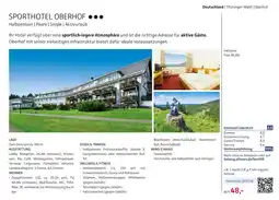 Alltours Sporthotel oberhof Angebot