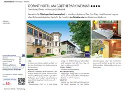 Alltours Dorint hotel am goethepark weimar Angebot