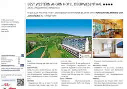 Alltours Best western ahorn hotel oberwiesenthal Angebot