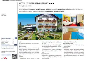 Alltours Hotel winterberg resort Angebot