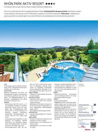 Alltours Rhön park aktiv resort Angebot