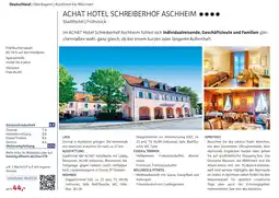 Alltours Achat hotel schreiberhof aschheim Angebot