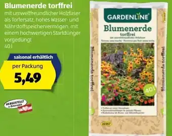 Hofer Blumenerde Torffrei 40 l Angebot