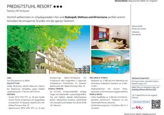 Alltours PREDIGTSTUHL RESORT Angebot