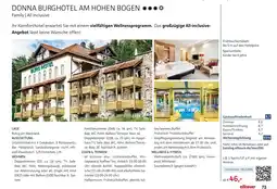 Alltours DONNA BURGHOTEL AM HOHEN BOGEN Angebot