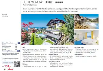 Alltours Hotel villa kastelruth Angebot