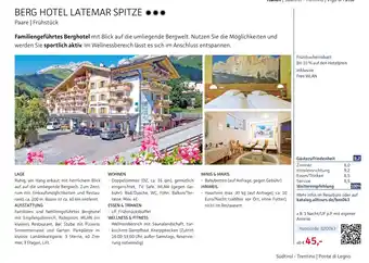 Alltours Berg hotel latemar spitze Angebot