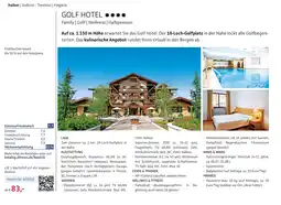 Alltours Golf hotel Angebot