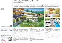 Alltours Blu hotel natura & spa Angebot