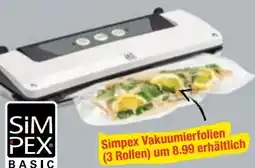 Maximarkt Simpex Basic Vakuumiergerät 25328 Angebot