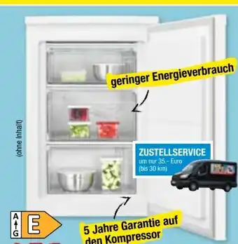 Maximarkt AEG Gefrierschrank ATB48E1AW Angebot