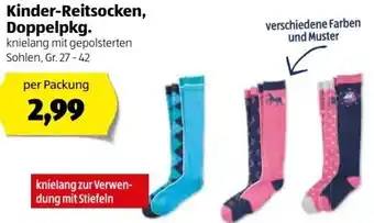 Hofer Kinder Reitsocken 27-42 Angebot