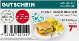 Billa PLANT-BASED BURGER Angebot