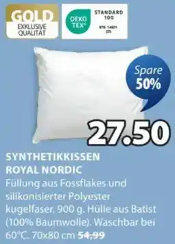 JYSK SYNTHETIKKISSEN ROYAL NORDIC Angebot