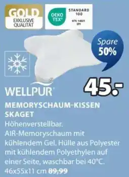 JYSK MEMORYSCHAUM-KISSEN SKAGET Angebot