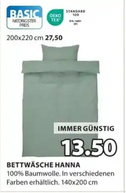 JYSK BETTWÄSCHE HANNA Angebot