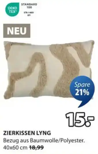 JYSK ZIERKISSEN LYNG Angebot