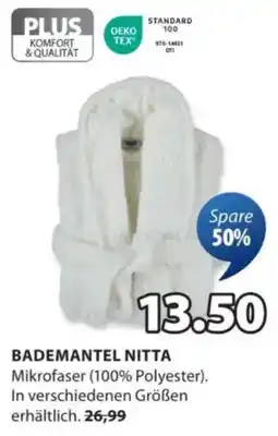 JYSK BADEMANTEL NITTA Angebot