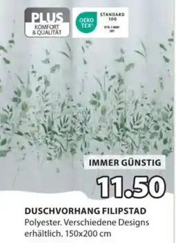 JYSK DUSCHVORHANG FILIPSTAD Angebot