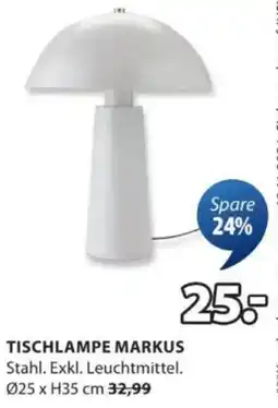 JYSK TISCHLAMPE MARKUS Angebot