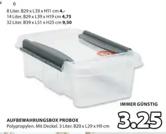 JYSK AUFBEWAHRUNGSBOX PROBOX Angebot