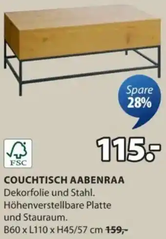 JYSK Couchtisch Aabenraa Angebot