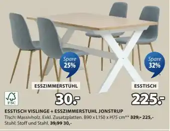 JYSK ESSZIMMERSTUHL JONSTRUP Angebot