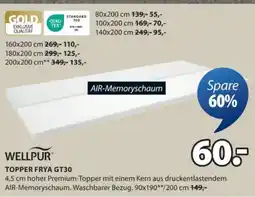 JYSK TOPPER FRYA GT30 Angebot