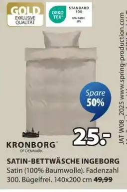 JYSK SATIN-BETTWÄSCHE INGEBORG Angebot