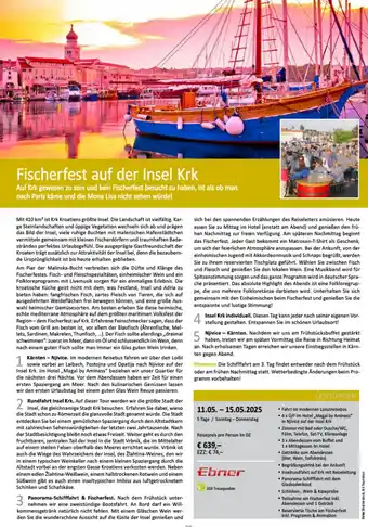 Bacher Reisen Fischerfest auf der Insel Krk Angebot