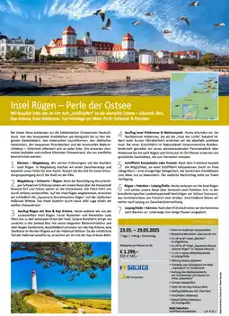 Bacher Reisen Insel Rügen - Perle der Ostsee Angebot