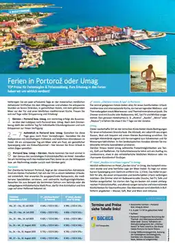 Bacher Reisen Ferien in Portorož oder Umag Angebot