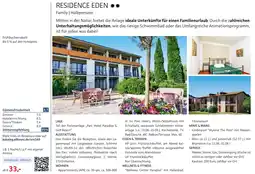 Alltours Residence eden Angebot