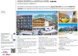 Alltours Kosis sports & lifestyle hotel Angebot