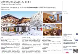 Alltours Sporthotel zillertal Angebot